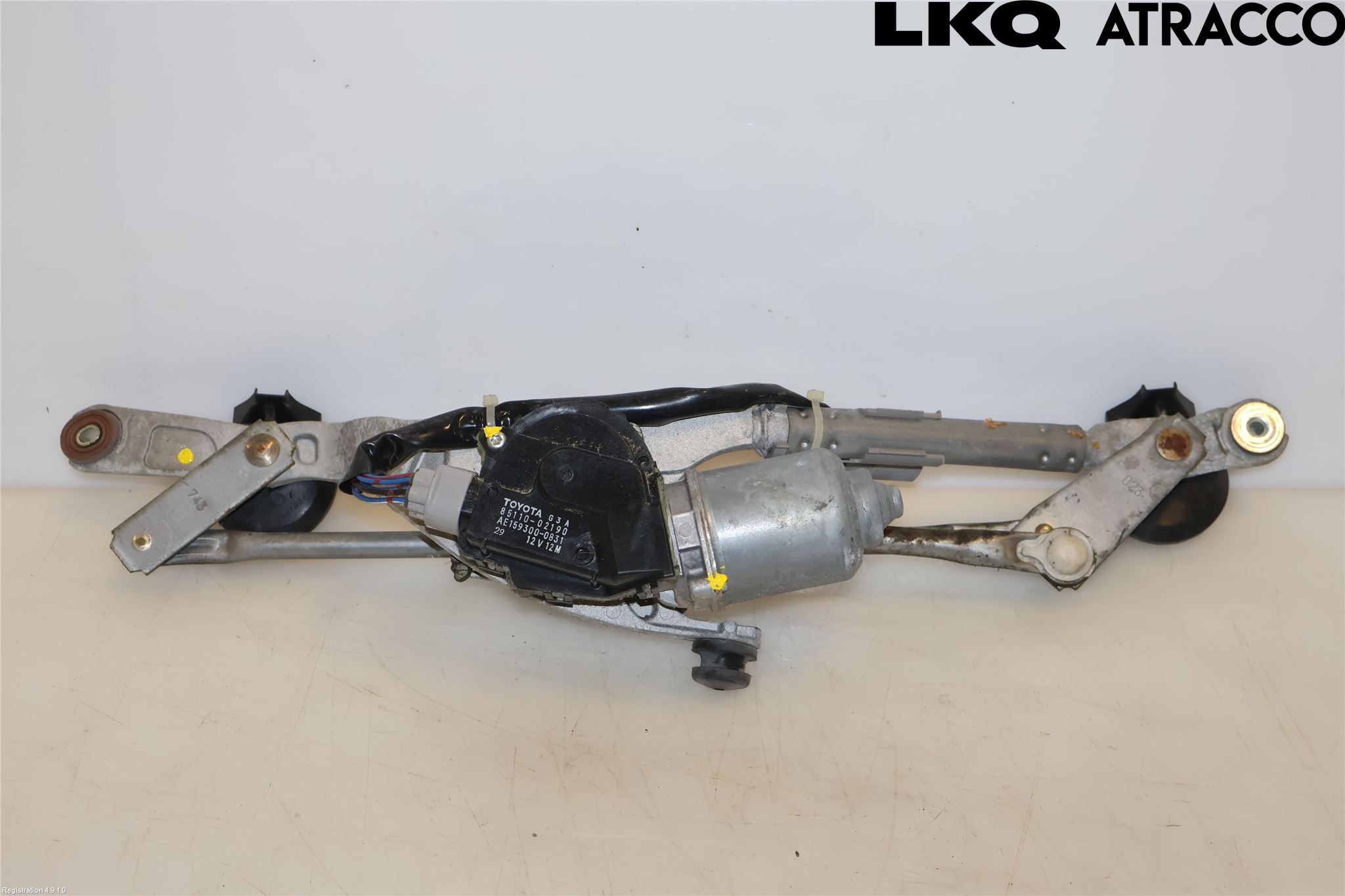 Toyota AURIS 10-12 Torkarmekanism Vindruta
