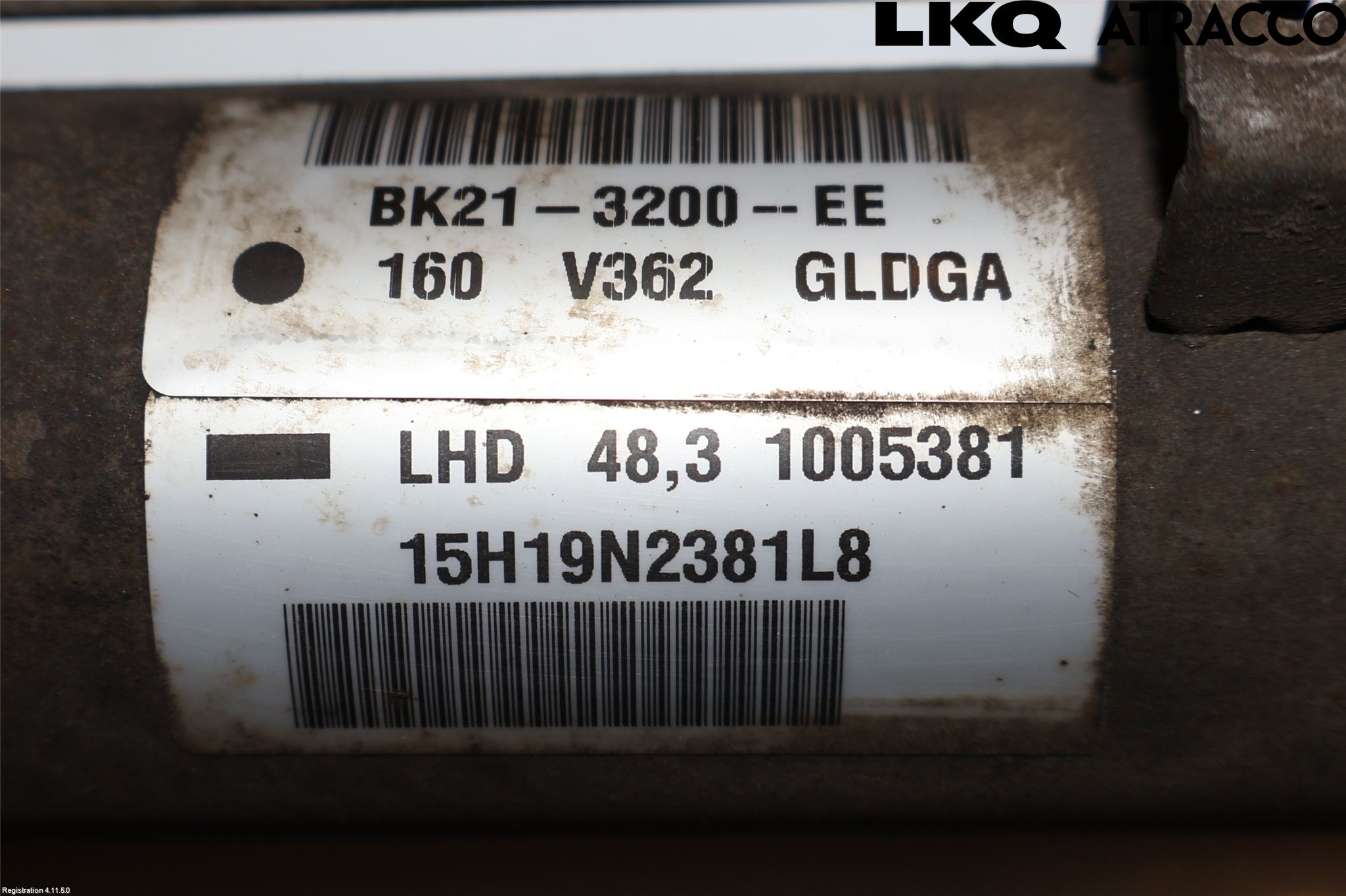 Ford TRANSIT SKÅP/BUSS 14-22 Styrväxel Servo -Snäcka