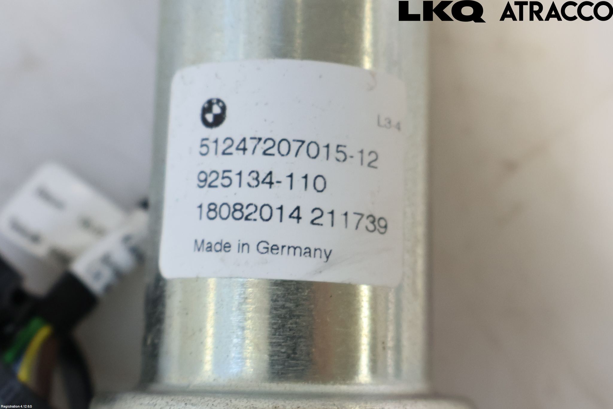 BMW 5 F10/F11/F18 09-17 Bakluckeöppnare Automatisk