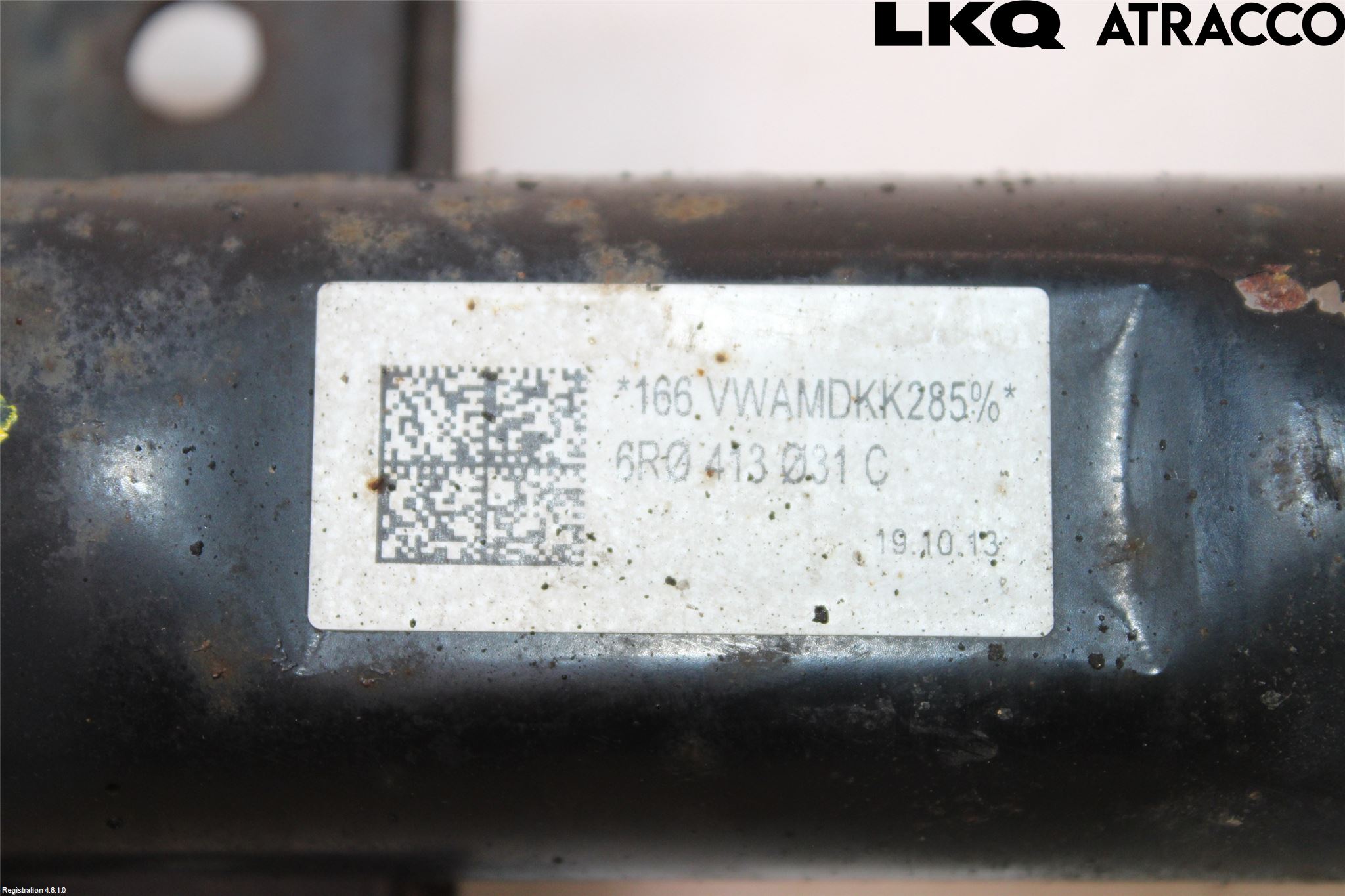 Volkswagen VW POLO 10-17 Fjäderben Fram Vänster