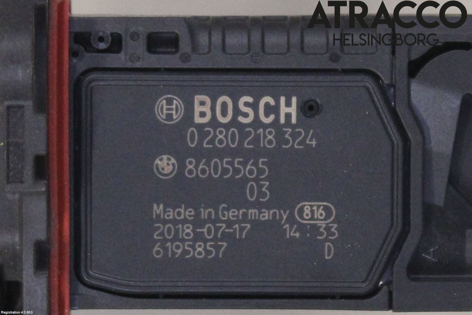 BMW 3 F30/F31/F80 12-19 Injluftmassamätare