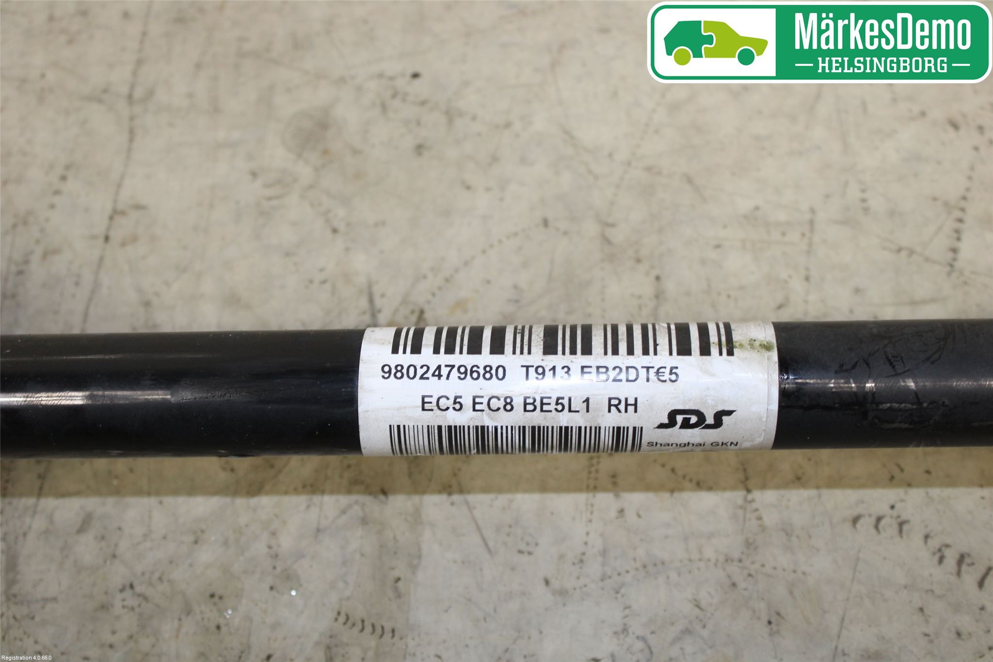 Peugeot 308 14-21 Drivaxel Fram Höger