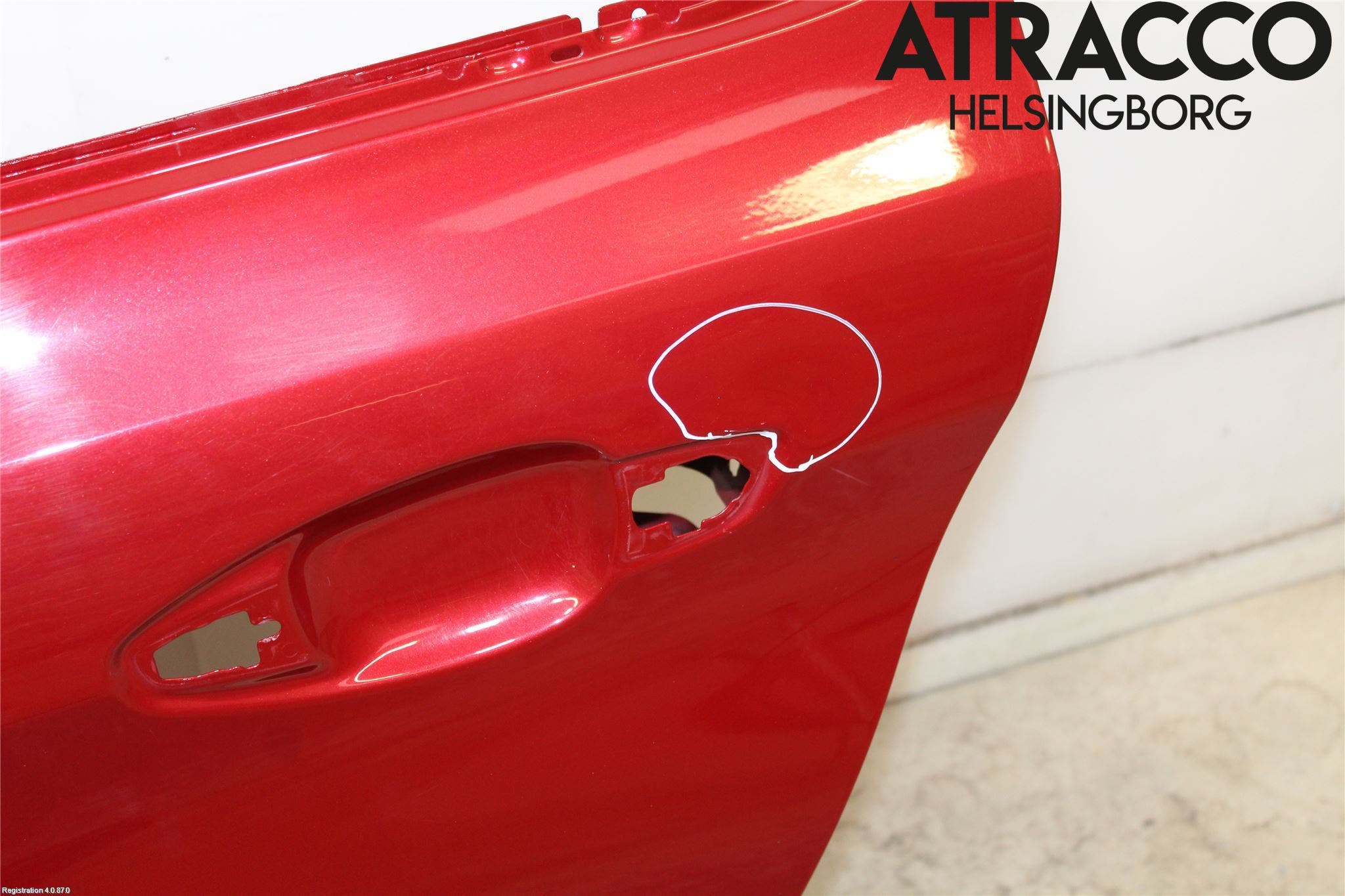 Peugeot 308 14-21 Dörr Bak Vänster