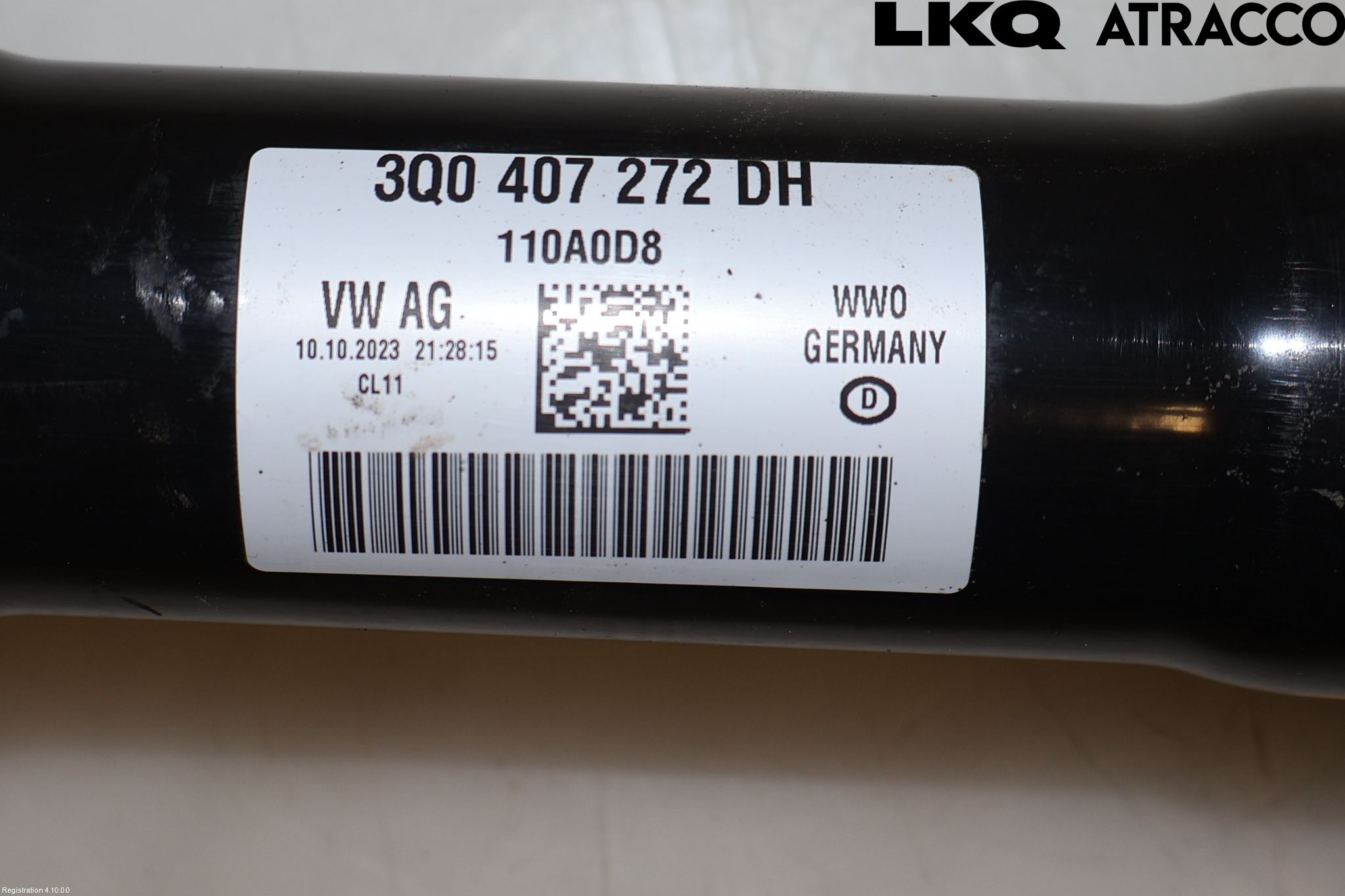 Volkswagen VW TIGUAN 16-24 Drivaxel Fram Höger