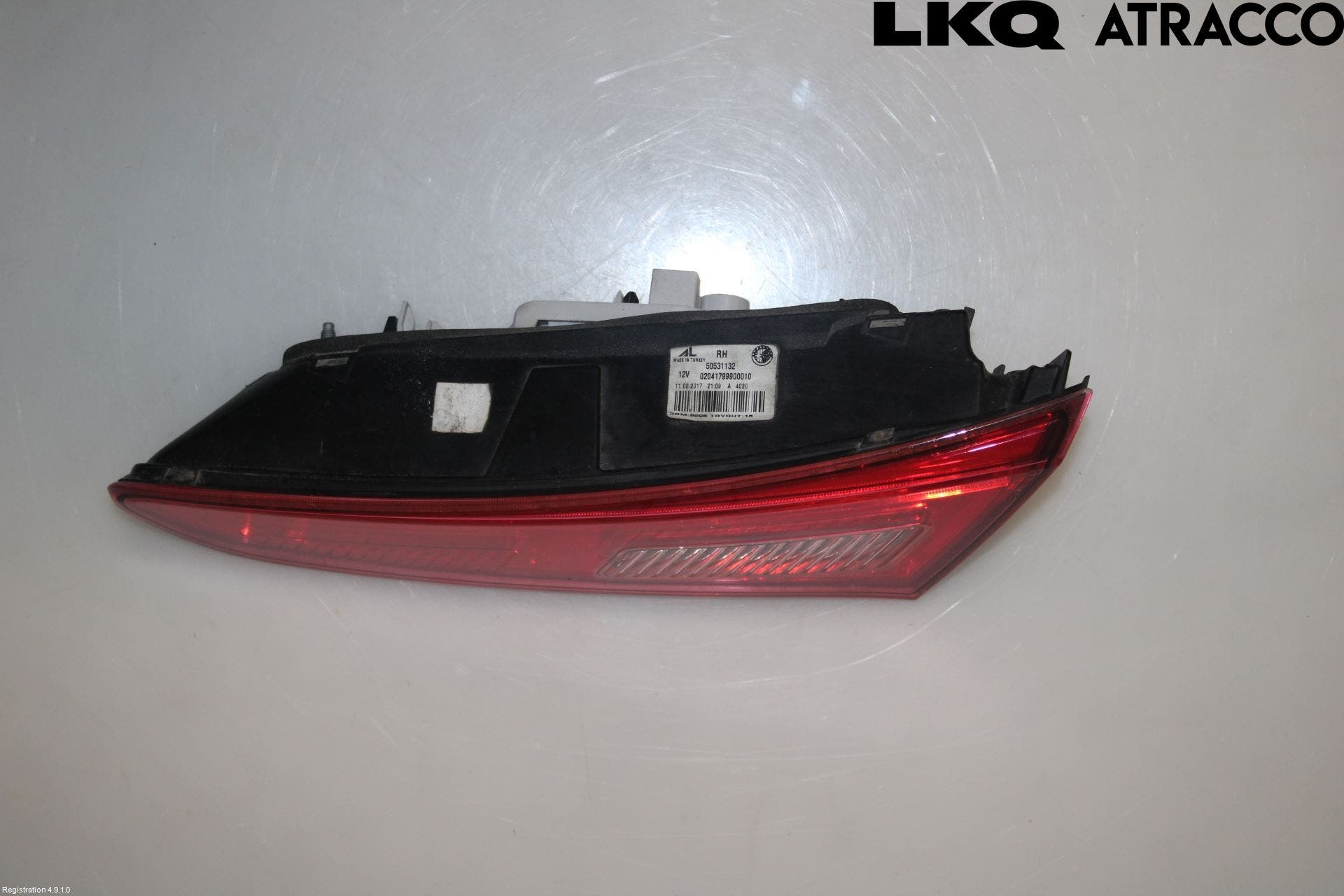 Alfa GIULIETTA Bakljus Lucka Hö