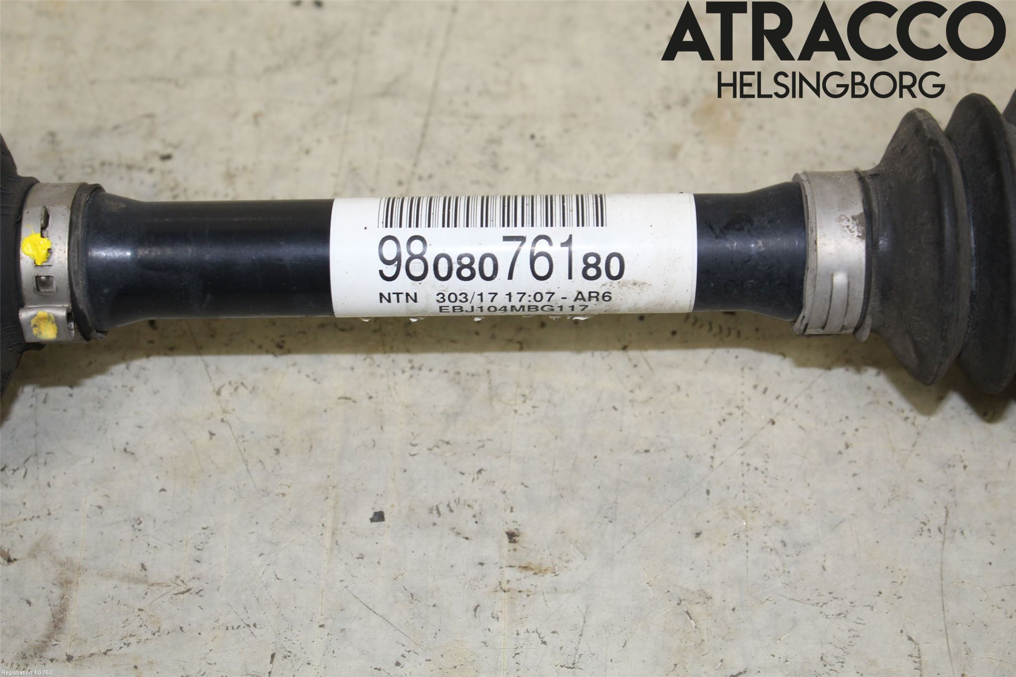 Peugeot 5008 17-24 Drivaxel Fram Vänster
