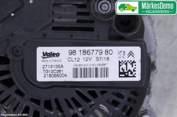 Citroen C4 CACTUS 14-20 Generator