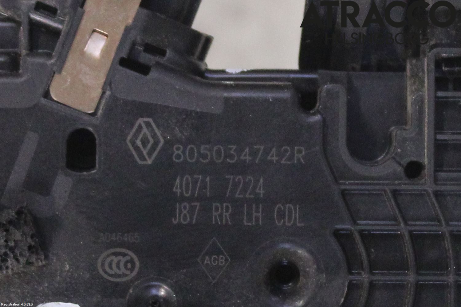 Renault CAPTUR 13-19 Centrallåsmotor Vänster