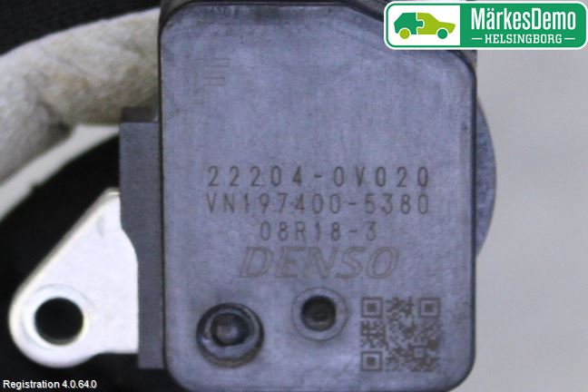 Toyota AURIS 13-19 Injluftmassamätare