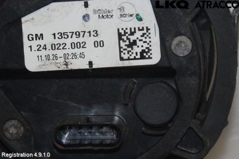 Opel AMPERA 12-16 Värme Cirkulationspump