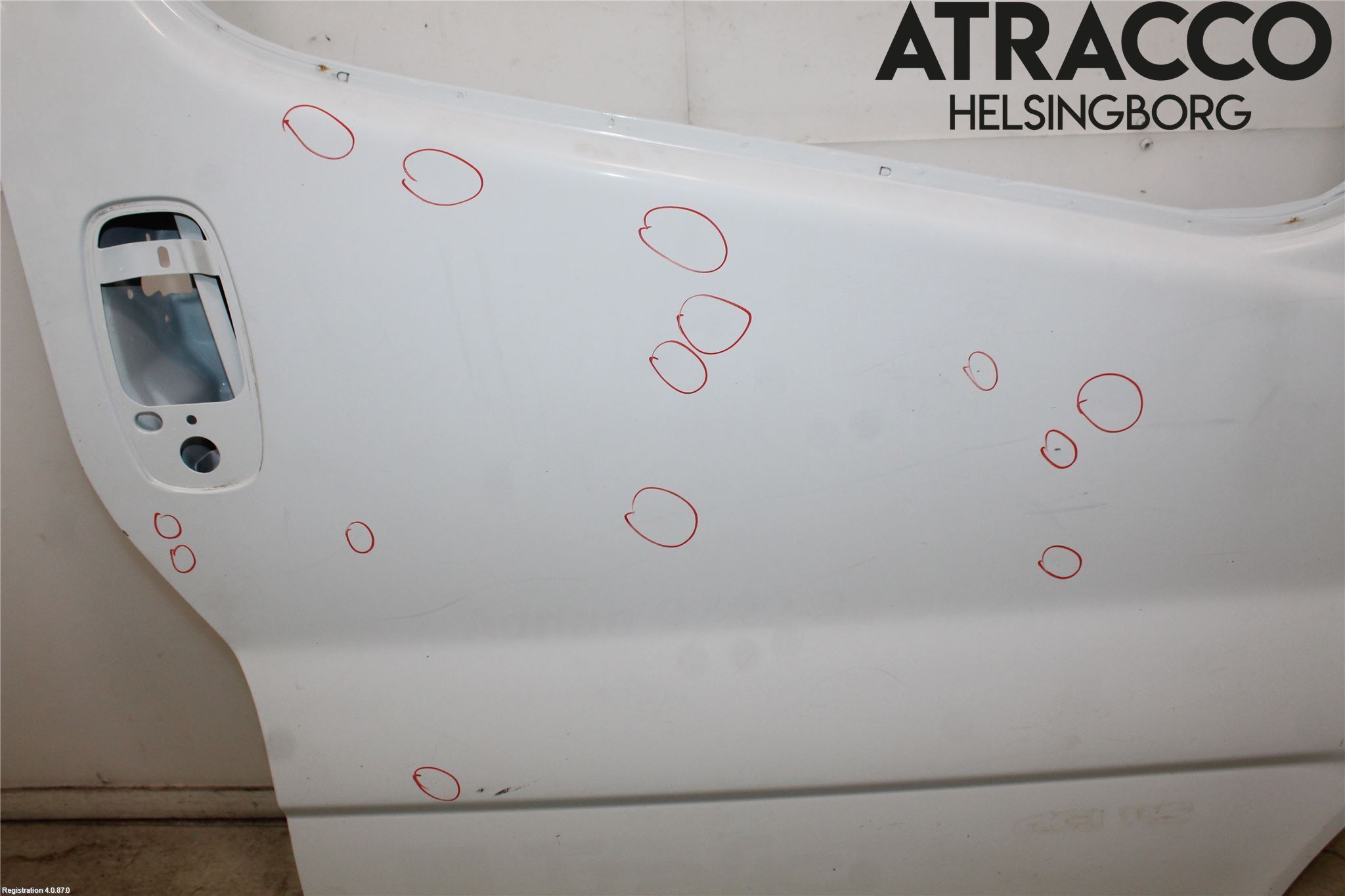 Renault TRAFIC   02-14 Dörr Fram Höger