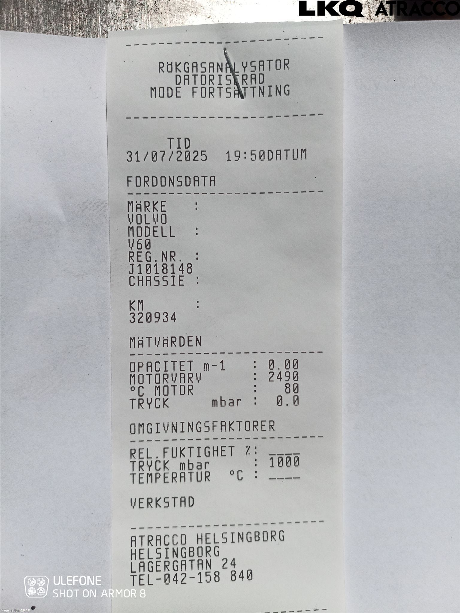 Volvo V60 11-13 Motor Diesel