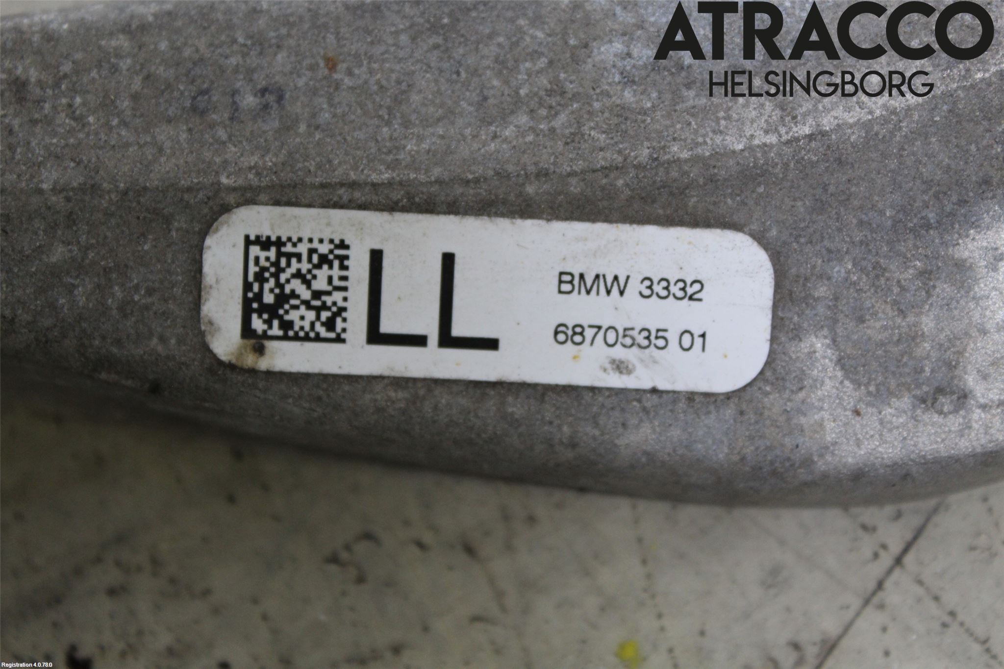 BMW 5 G30/G31/F90 17-23 Bärarm Bak Övre Vänster
