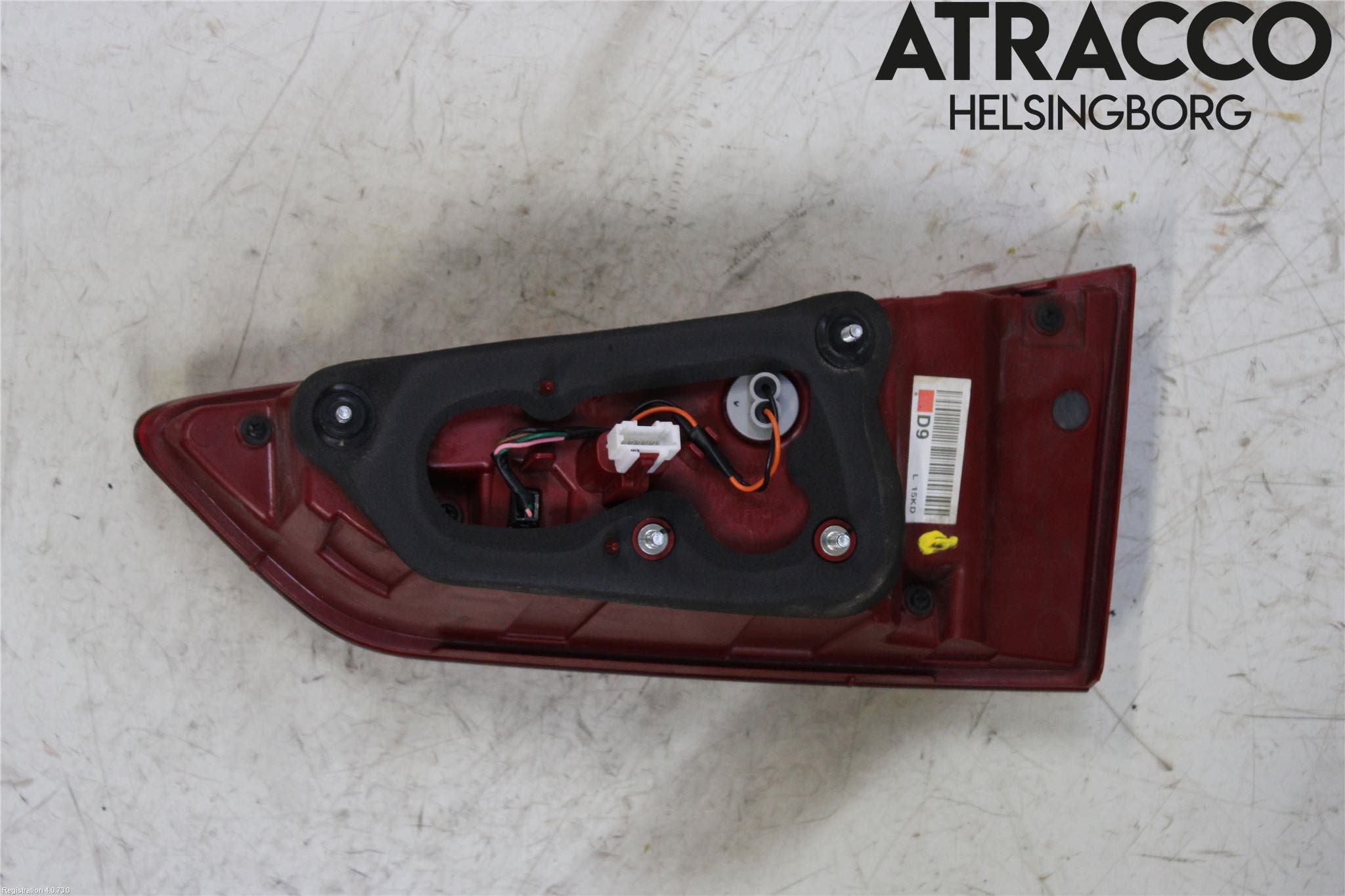 Kia OPTIMA 16-20 Bakljus Lucka Vä