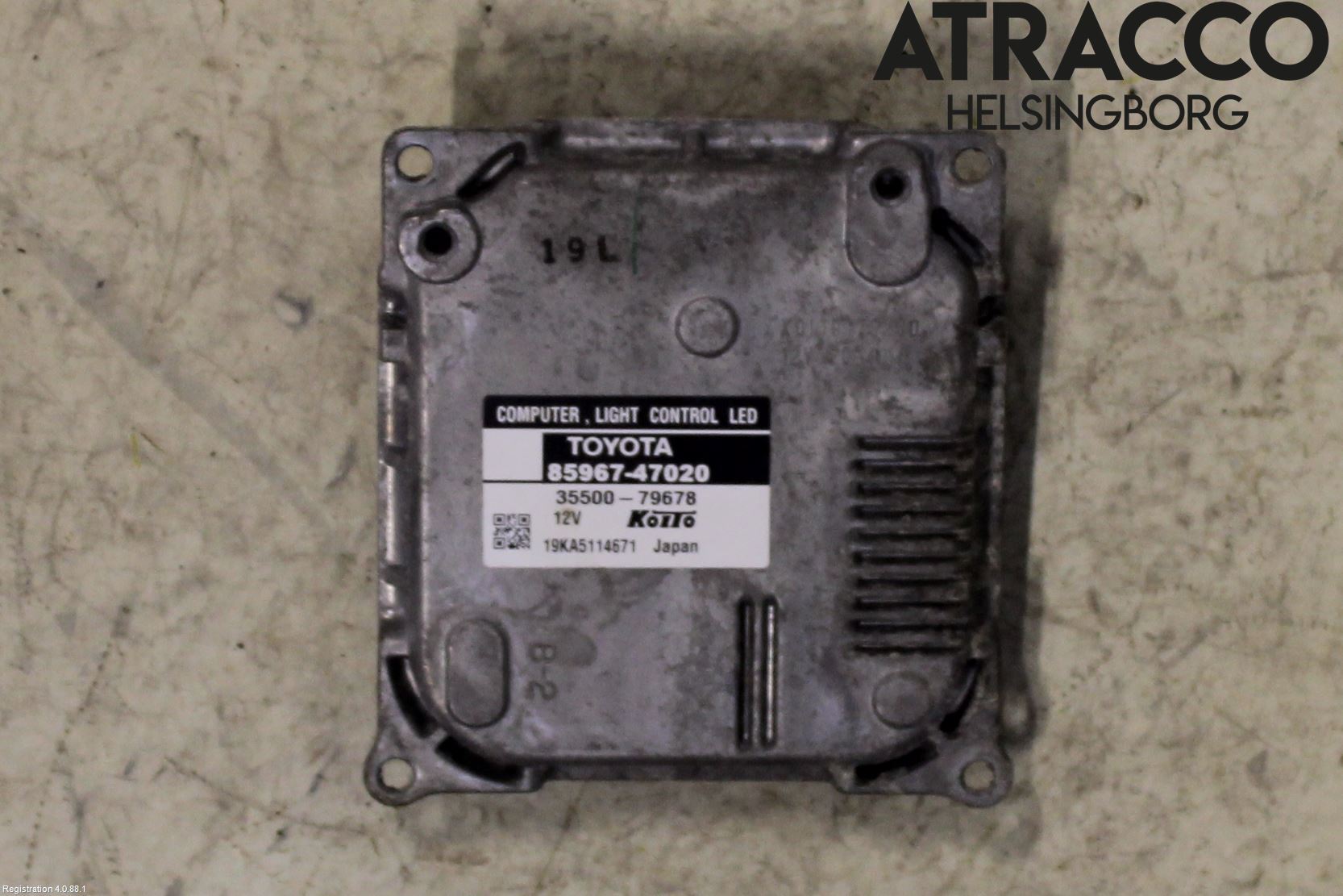 Lexus RX AL10 09-15 Styrenhet Strålkastare