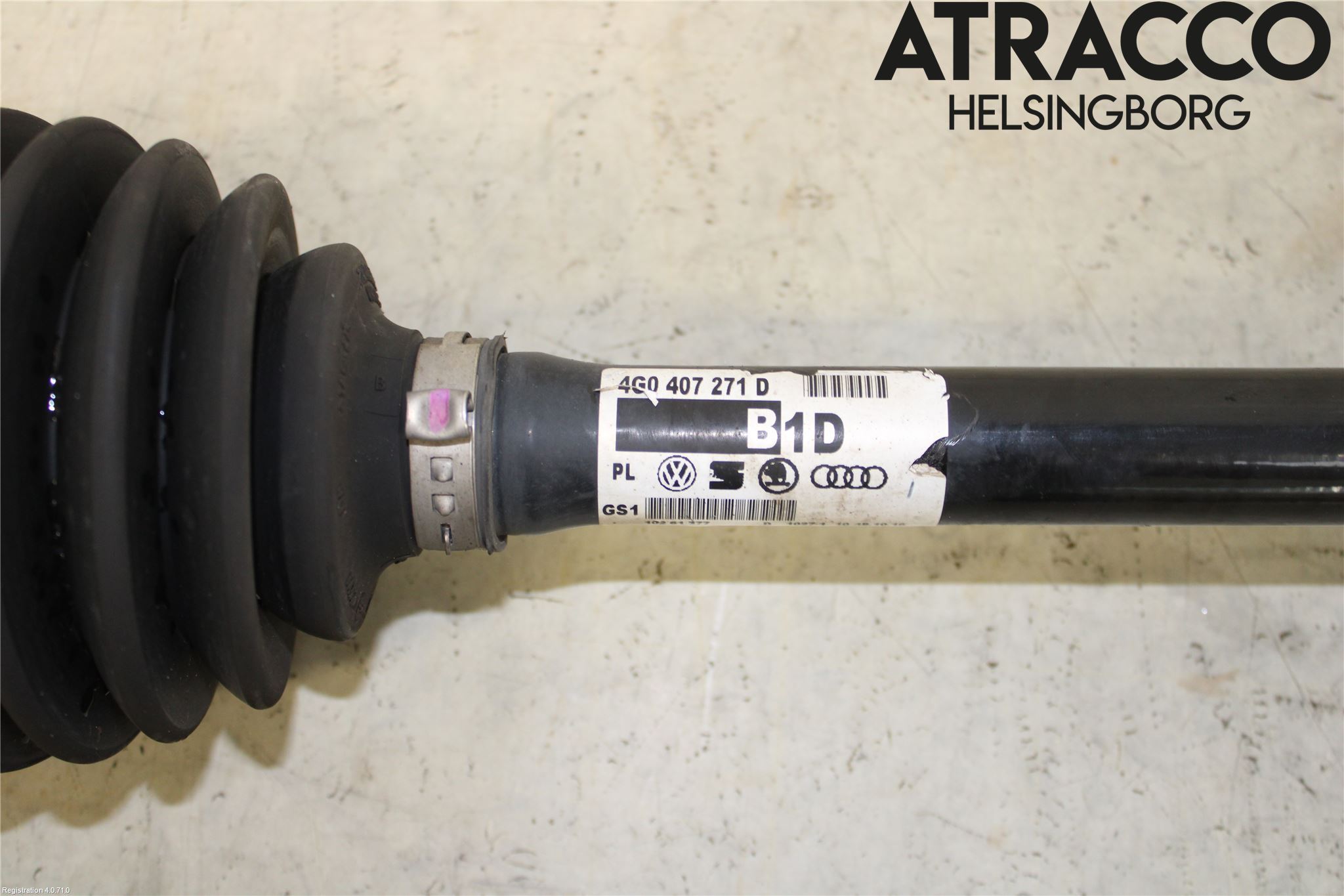Audi A6/S6 4G 11-18 Drivaxel Fram Vänster