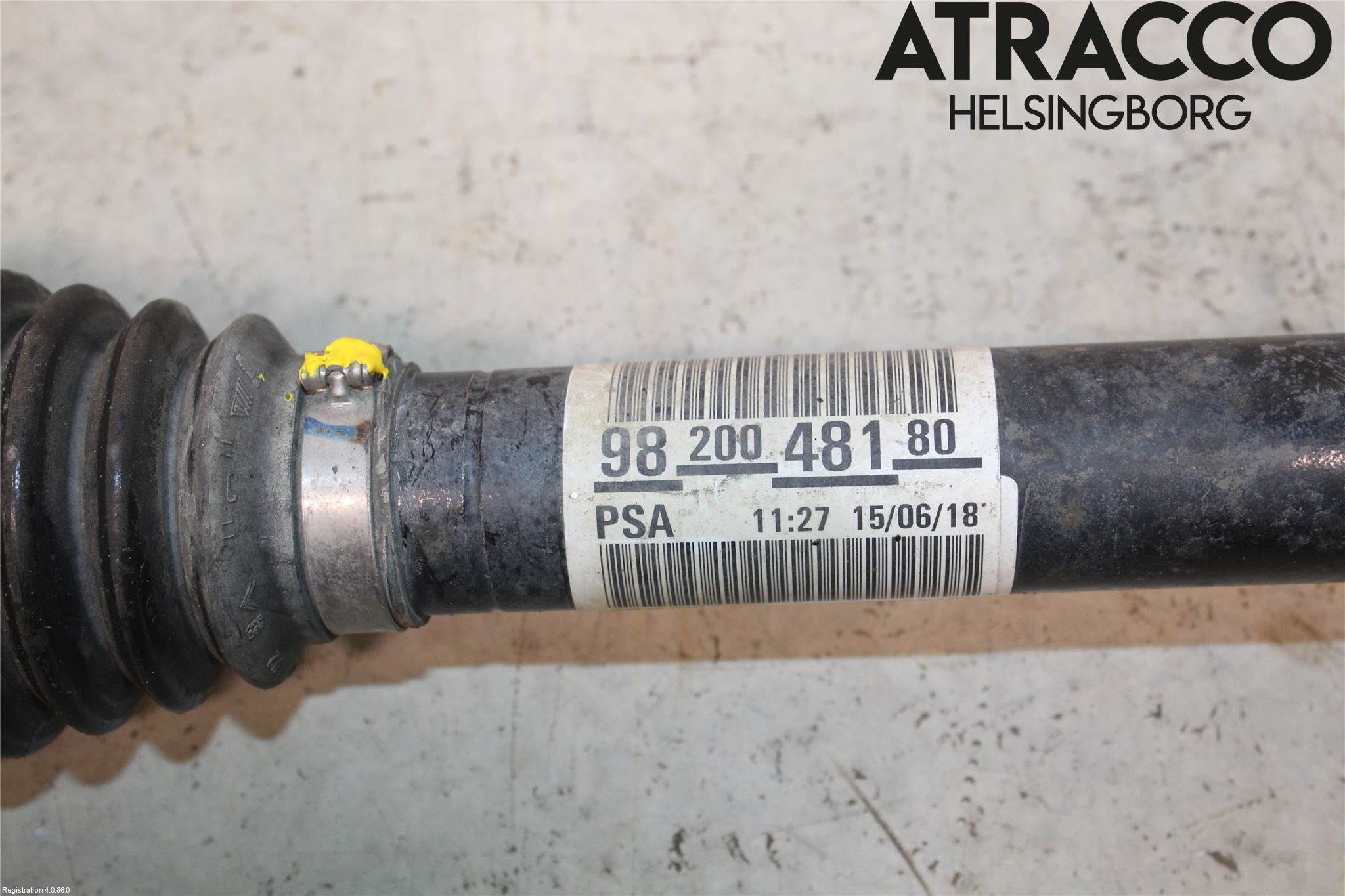 Peugeot EXPERT/E-EXPERT 17- Drivaxel Fram Vänster