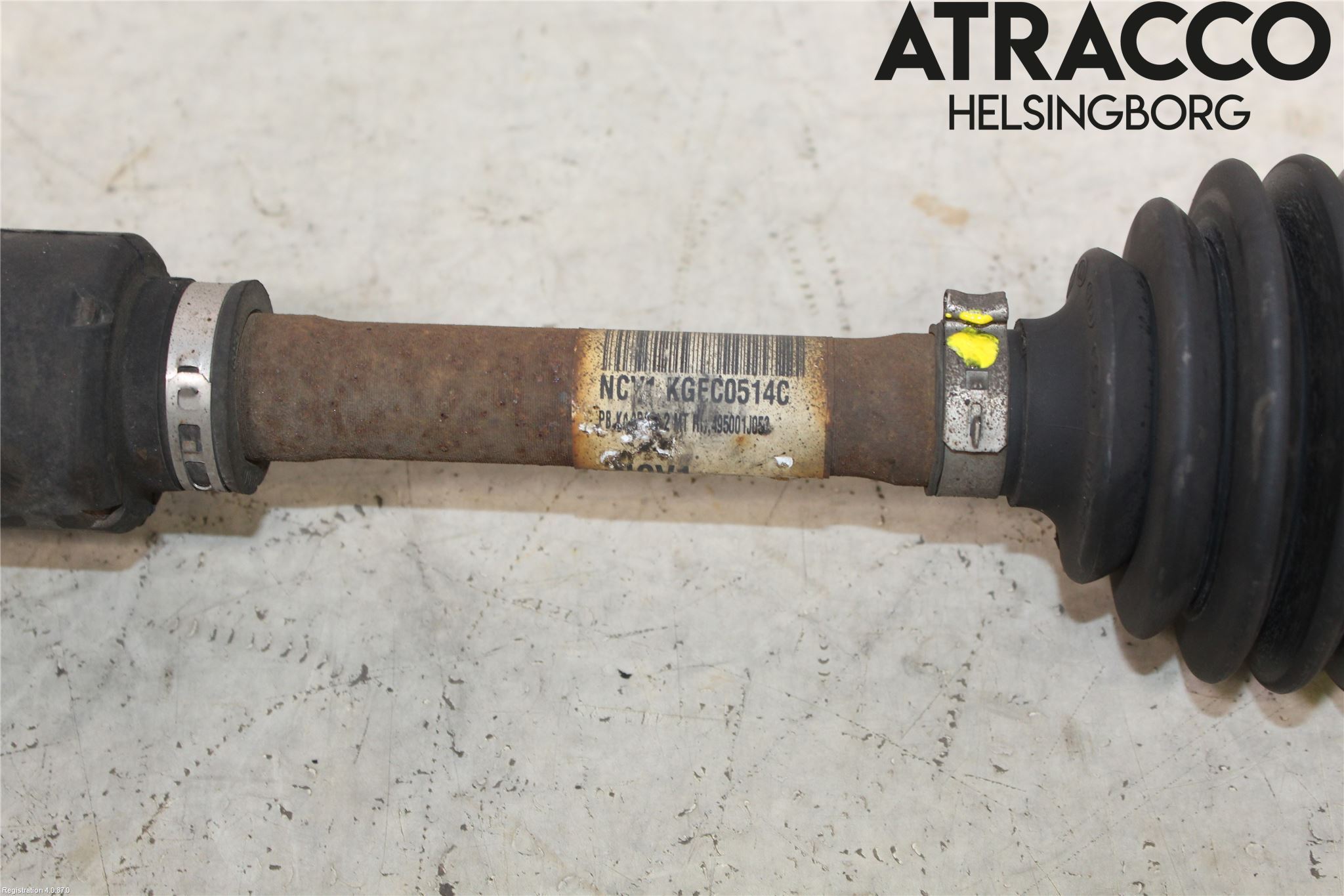 Hyundai i20 PB 09-14 Drivaxel Fram Höger