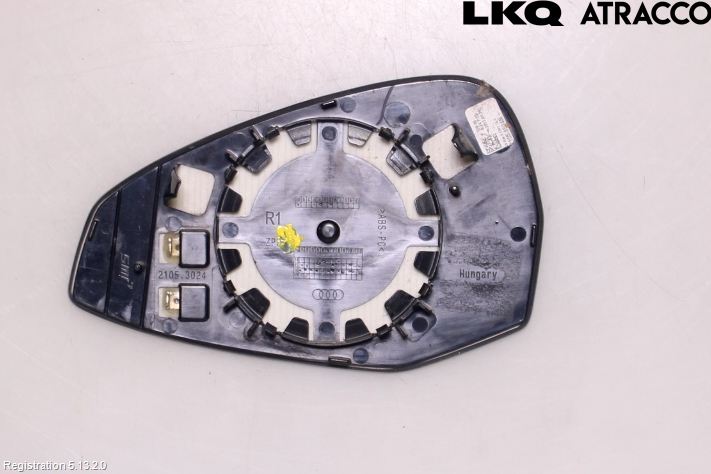 Audi A4/S4 B9 16-19 Spegelglas Hö