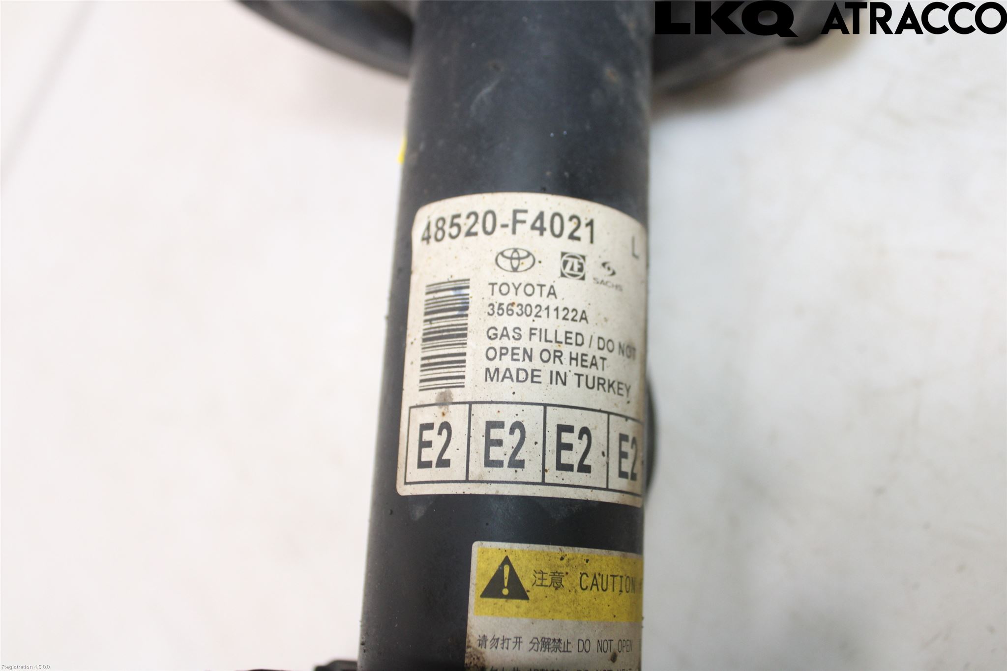 Toyota C-HR 16-23 Fjäderben Fram Vänster