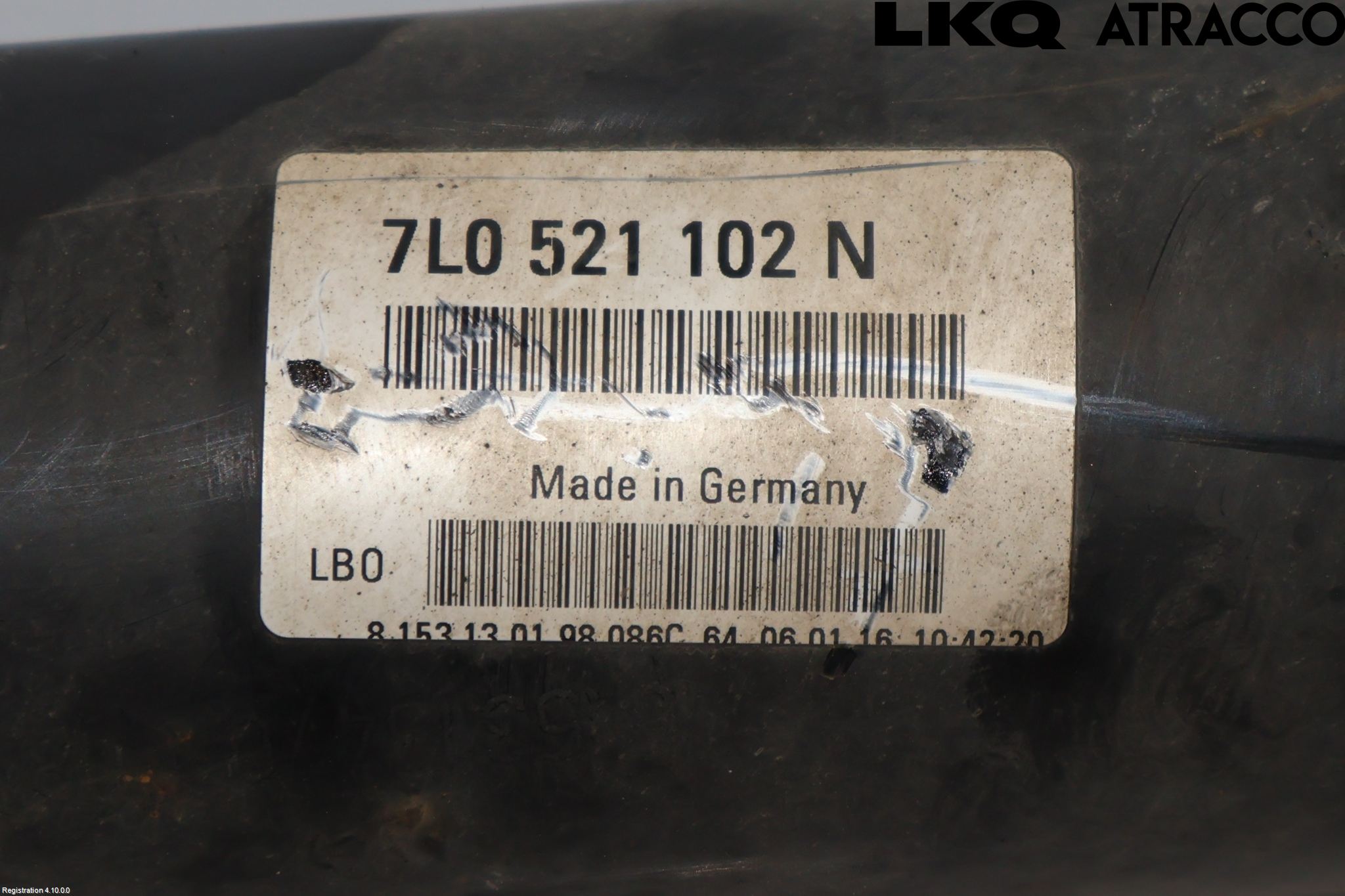 Porsche CAYENNE 03- Mellanaxel Komp