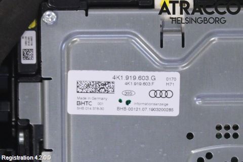 Audi A6 F2/C8 19- Multifunktionsdisplay