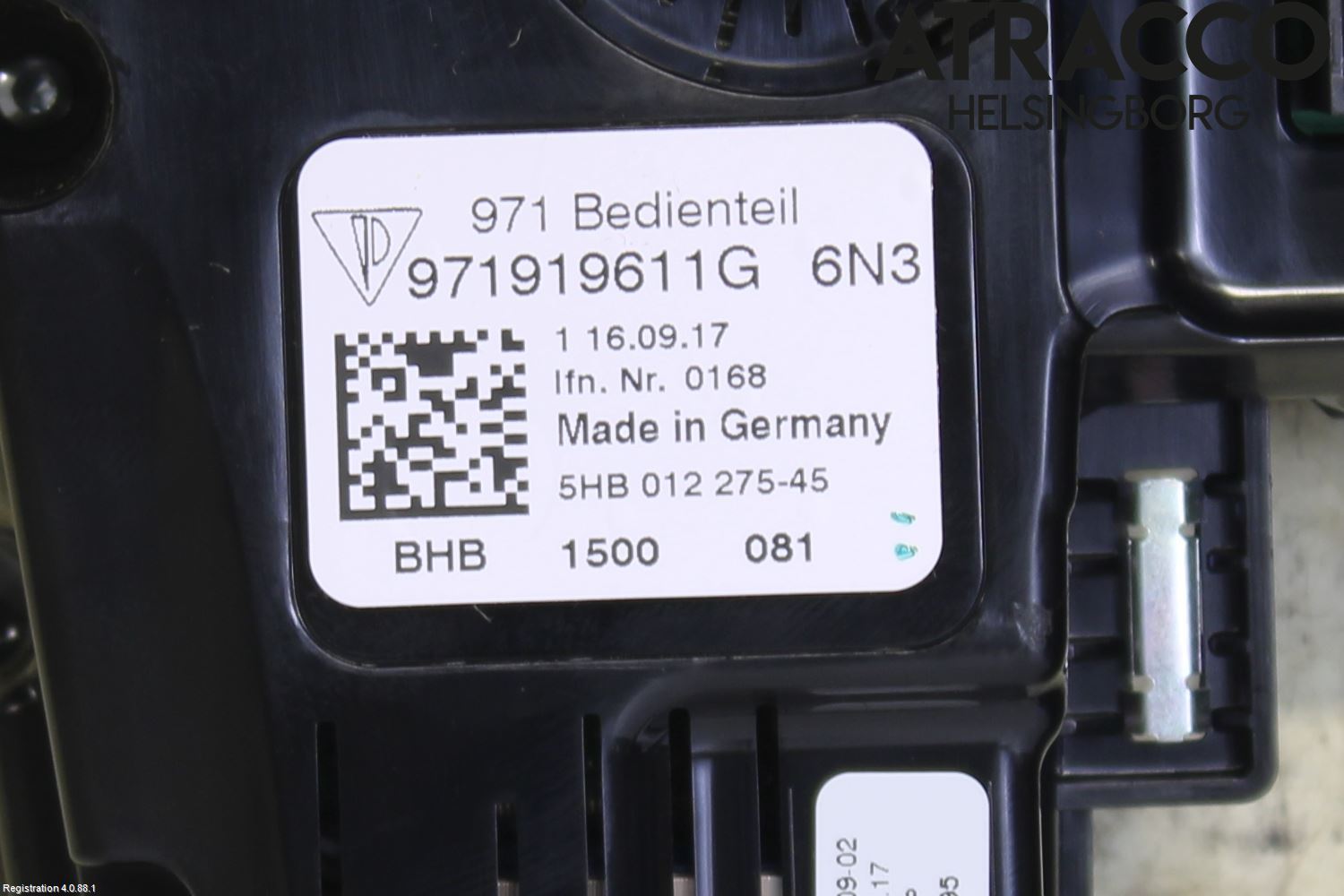 Porsche PANAMERA 09- Ac Styrenhet Ac Manöveren