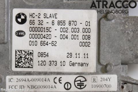 BMW 5 F10/F11/F18 09-17 Sensor Aktivt Kollisionsskydd