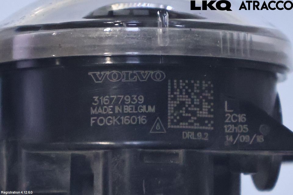 Volvo V60 19- Dimljus-Varselljus Fram