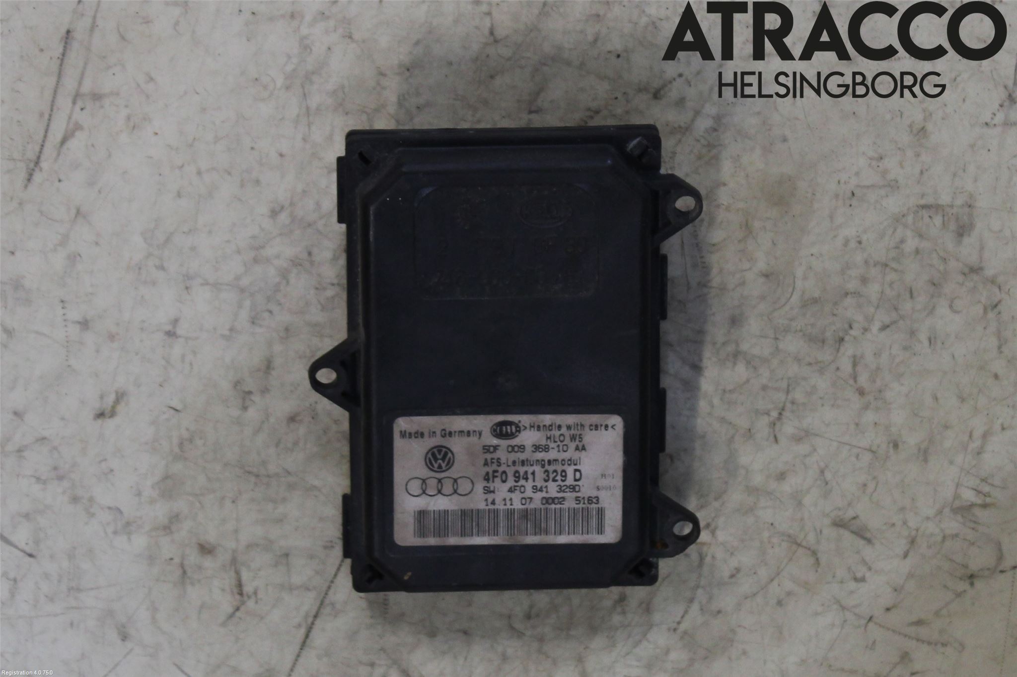 Audi A8/S8 4E  02-09 Styrenhet Strålkastare