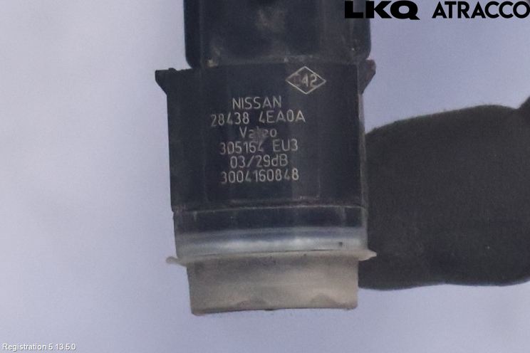 Nissan QASHQAI 14-17 Parkeringshjälp Backsensor