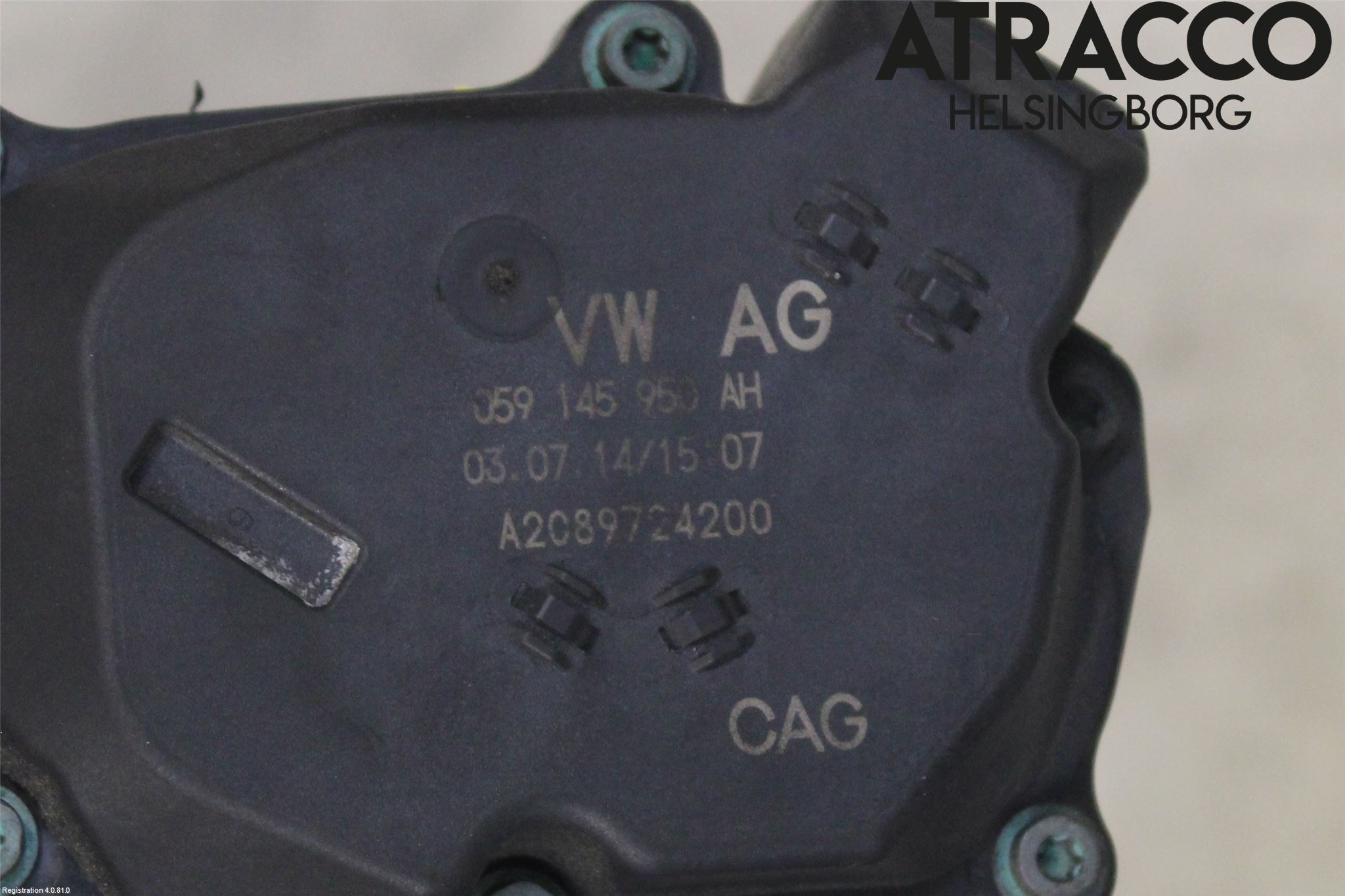 Audi A7/S7 4G 11-17 Injspjällhus