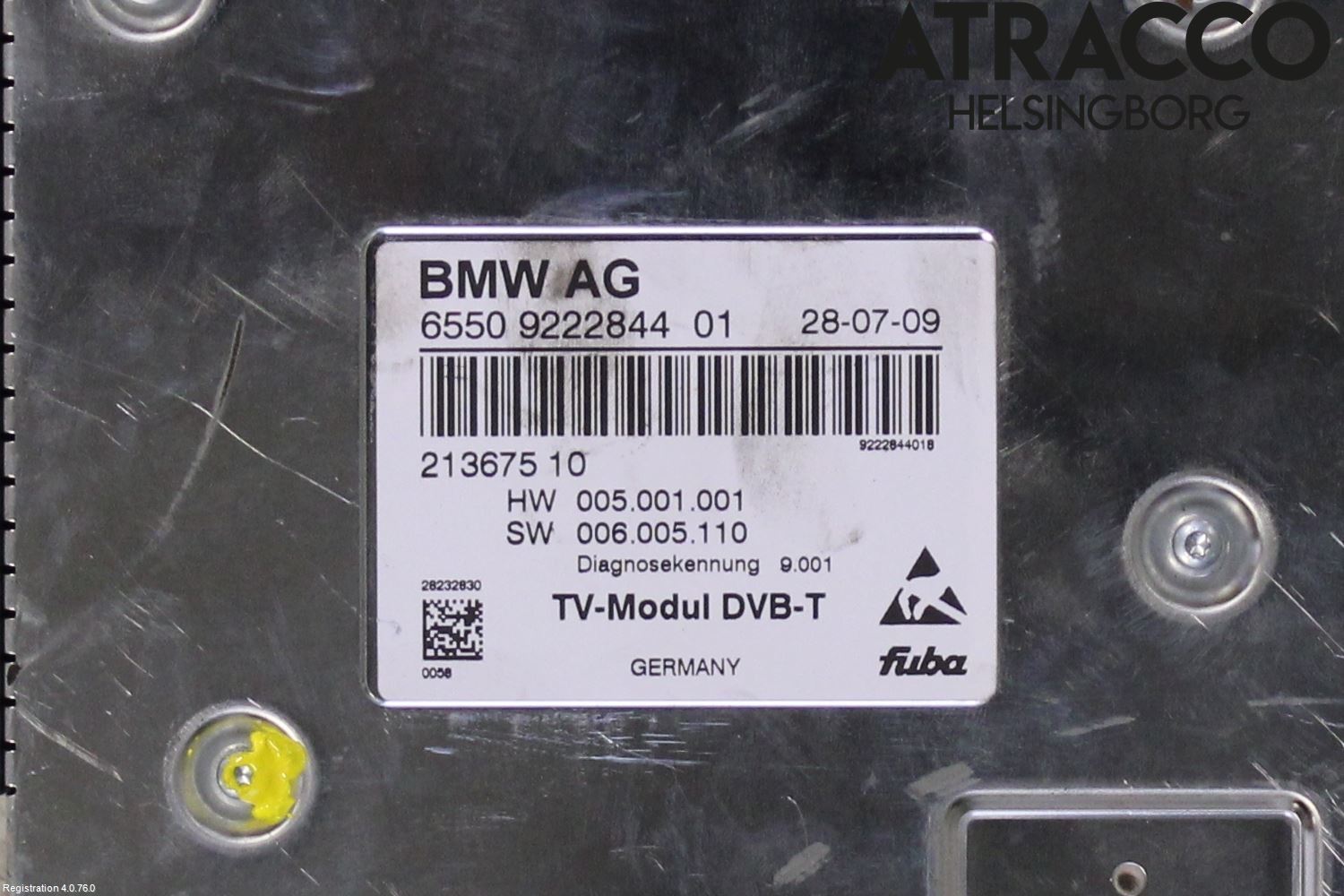 BMW 7 F01/02/03/04 09-15 Styrenhet Övrigt