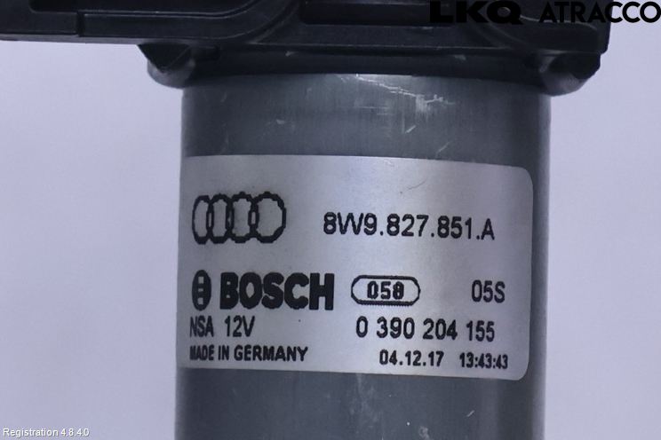 Audi A4/S4 B9 16-19 Bakluckeöppnare Automatisk