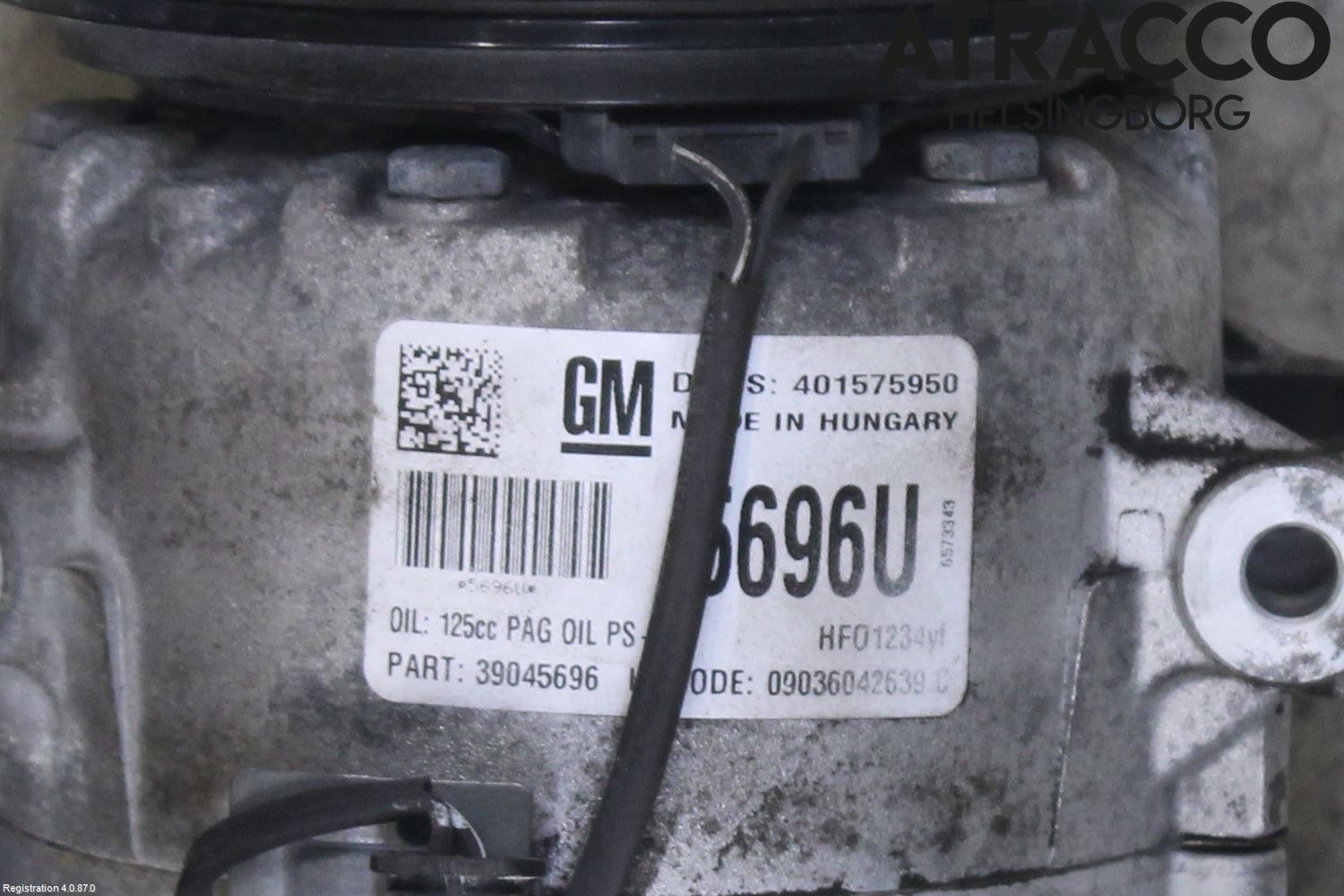 Opel ZAFIRA C 12-19 Ac Kompressor