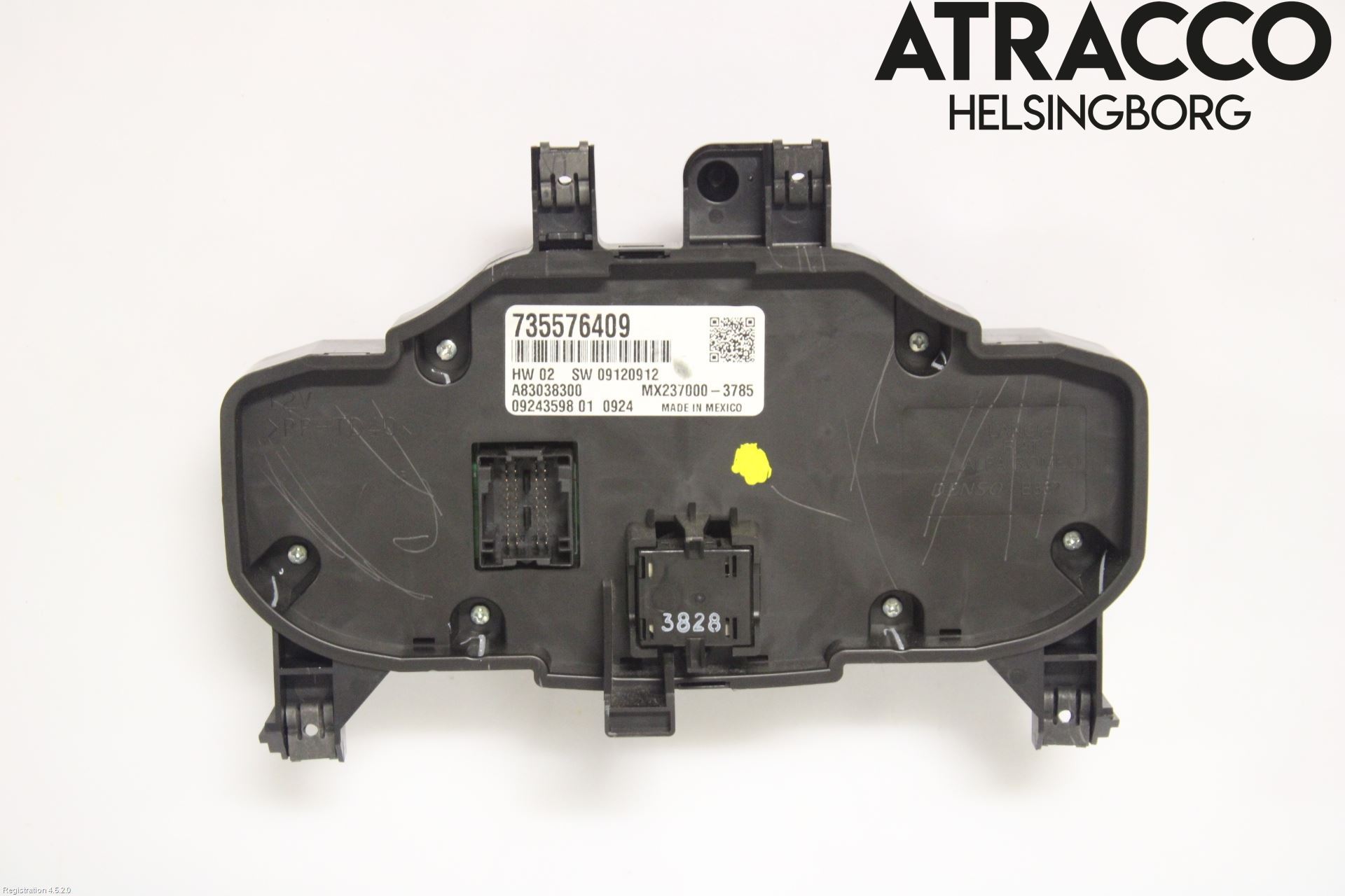 Fiat 500 07- Ac Styrenhet Ac Manöveren