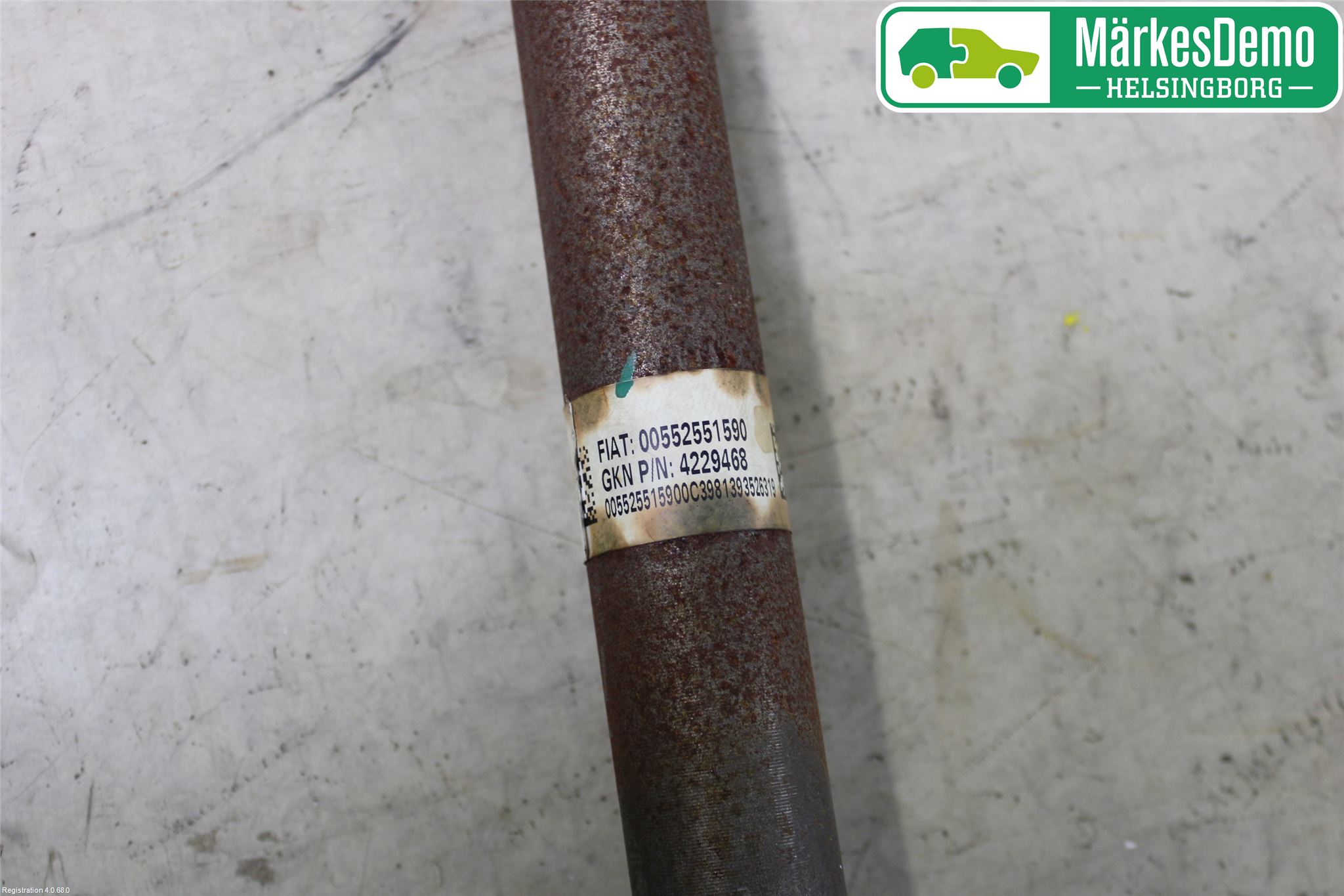 Fiat TIPO/CROSS 16- Drivaxel Fram Höger