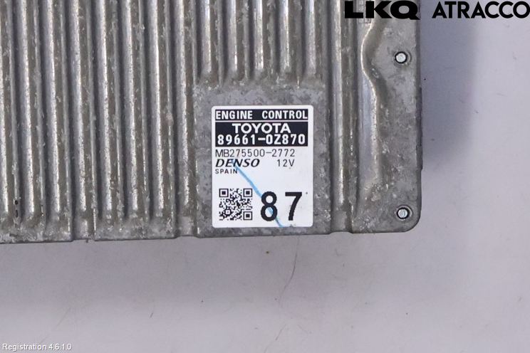 Toyota AURIS 13-19 Styrenhet Insprut Bensin