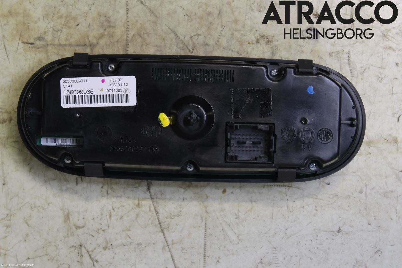 Alfa GIULIETTA Ac Styrenhet Ac Manöveren