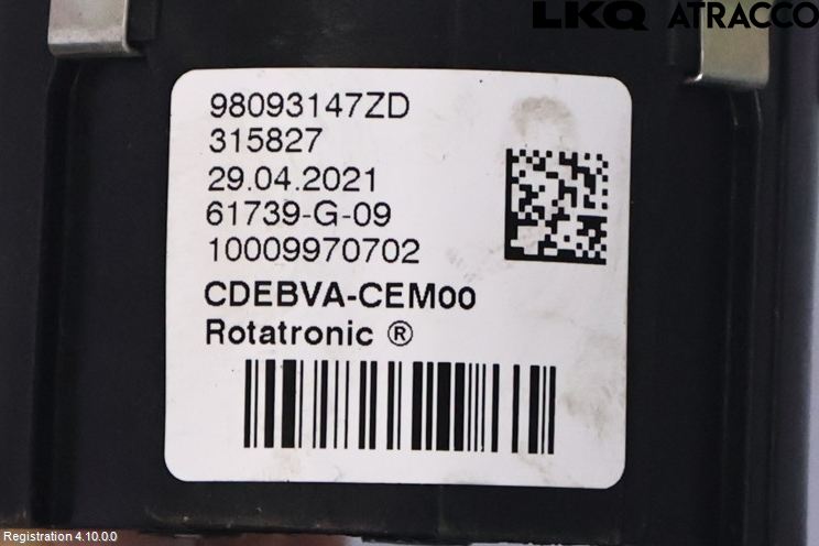 Toyota PROACE II 16- Strömställare Växellåda