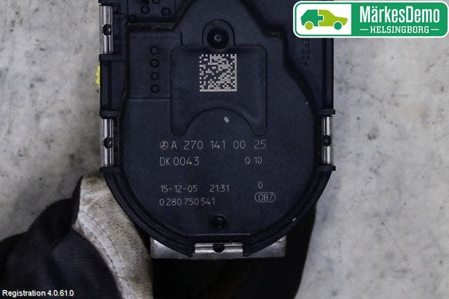 Mercedes-Benz MB A-KLASS (W176) 13-18 Injspjällhus