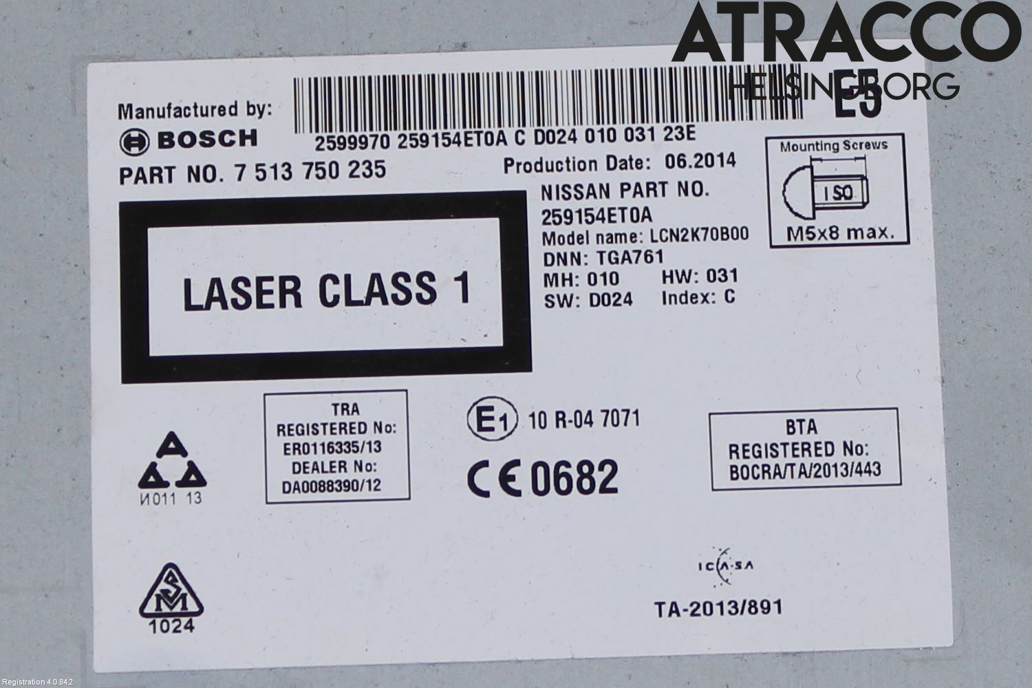 Nissan X-TRAIL 14-21 Gps Navigator
