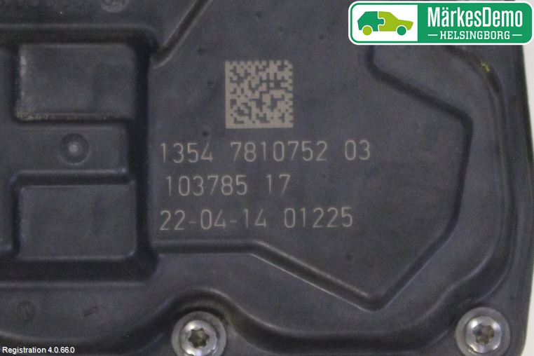 BMW 3 F30/F31/F80 12-19 Injspjällhus