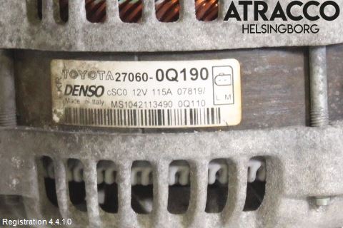 Toyota AYGO 15-21 Generator
