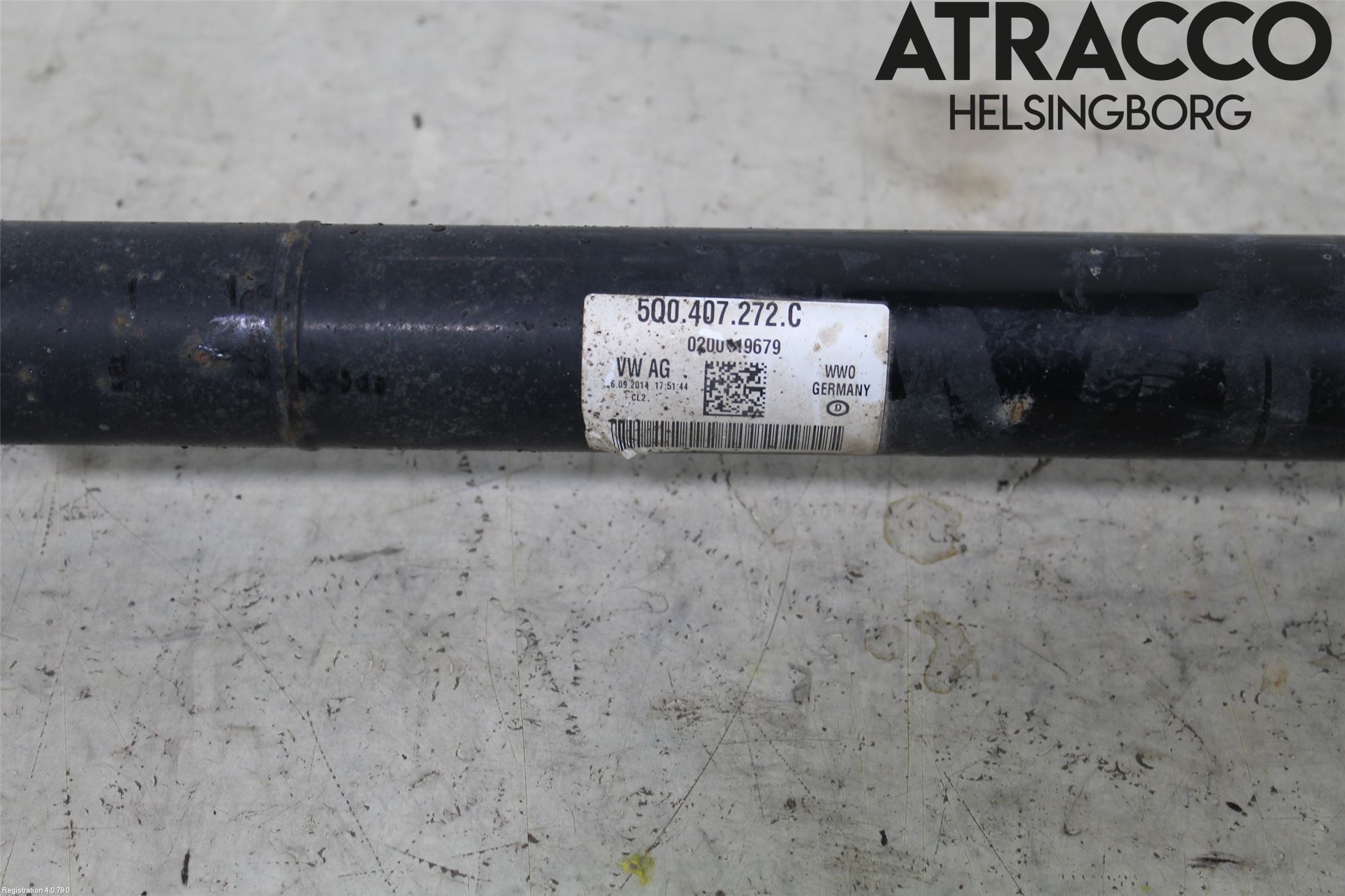 Volkswagen VW GOLF / E-GOLF VII 13-20 Drivaxel Fram Höger