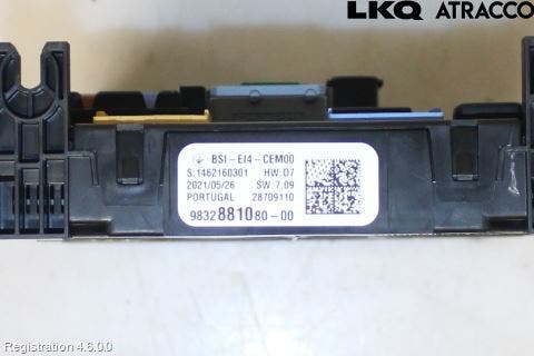 Citroen C4/E-C4 C4X/E-C4X III 21- Säkringsdosa-Elcentral