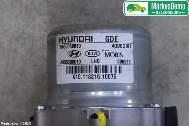 Hyundai i30 GD 13-17 Rattaxelagg Med Inb Servo