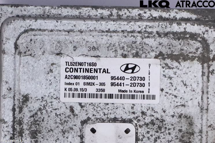 Hyundai TUCSON 05- Styrenhet Växellåda