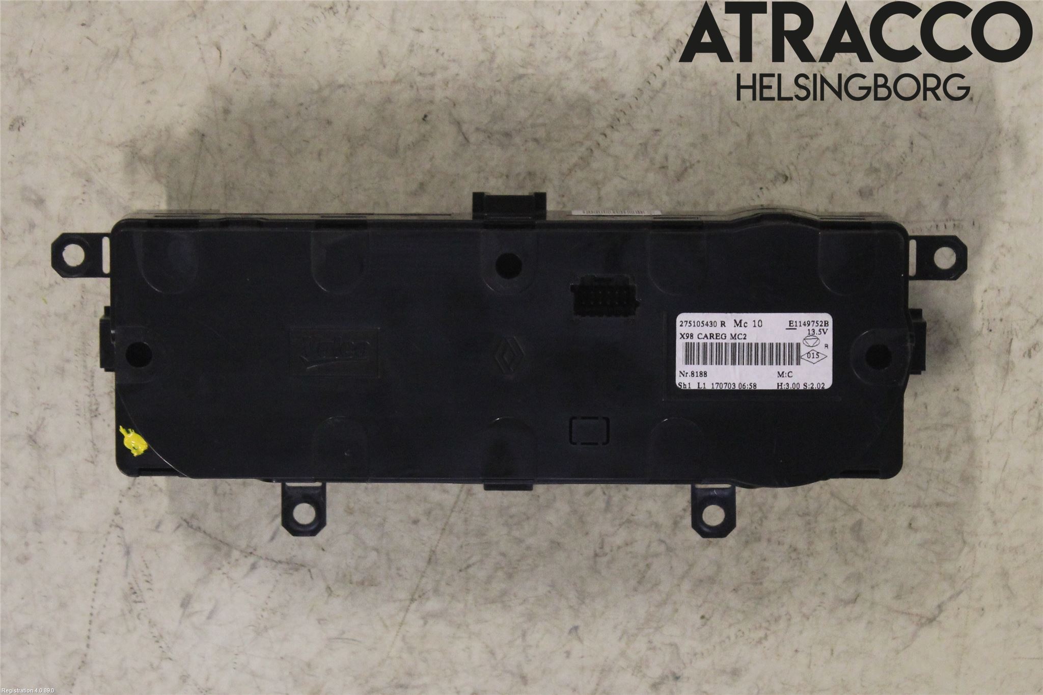 Renault CAPTUR 13-19 Ac Styrenhet Ac Manöveren