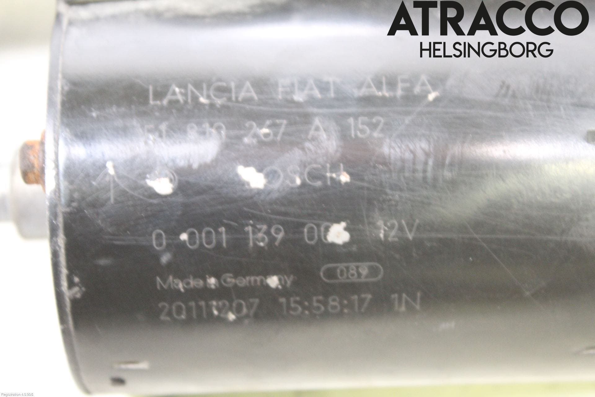 Alfa GIULIETTA Startmotor Diesel